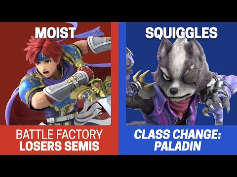Class Change: Paladin Battle Factory Losers Semis - MOiST vs Squiggles - SSBU