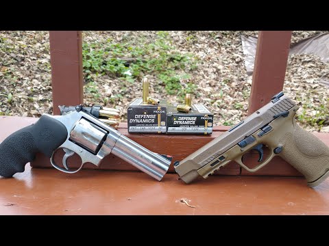 .357 Magnum VS .40 S\u0026W - Fiocchi Defense Dynamics
