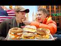Brits try the best Bagels in New York!