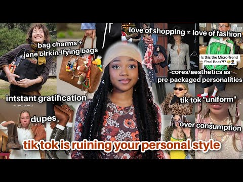 tik tok “fashion girlies” have no personal style