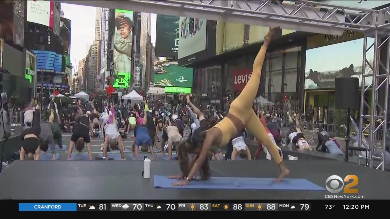 Summer Solstice in Times Square Celebration Returns