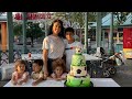 Georgina Rodriguez with her kids | with background music | without coloring