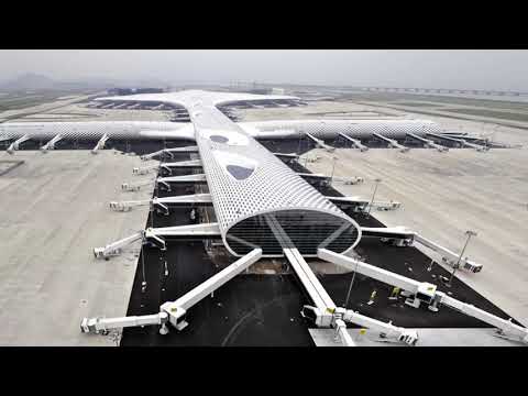 Projeto Arquitetônico - Projeto do Aeroporto Internacional de Shenzhen Bao'an (Studio Fuksas)