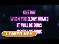 Glory (Karaoke Lower Key) - John Legend