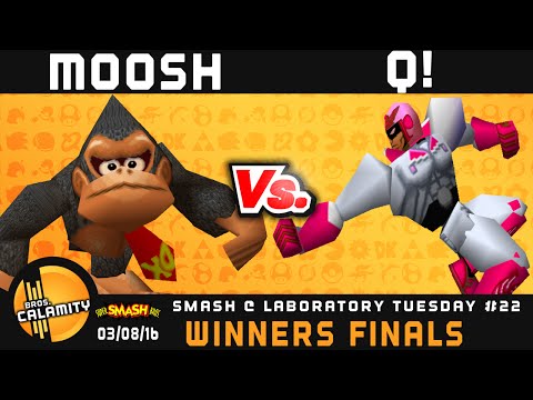 S@LT #22 | BC Moosh (DK) vs Q! (Link, Falcon) - Winners Finals - SSB64