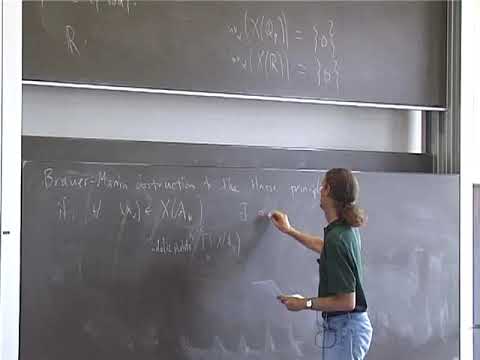 SummerSchool 20060720 1430 Kresch - Hasse principle and Brauer-Manin obstruction