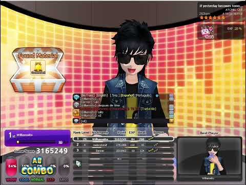 Love Beat - If Yesterday becomes tomorrow - ATOMIC CAT - 282 BPM - All Combo