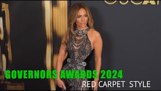 GOVERNORS AWARDS 2024 Red Carpet Style - 4K