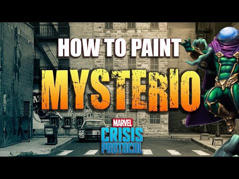 Sorastro's Marvel: Crisis Protocol Painting Series Ep.17 - Mysterio