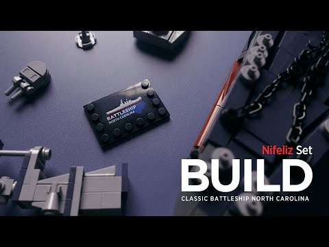 Nifeliz MILITARY Building Set | Speed Build | Display Set