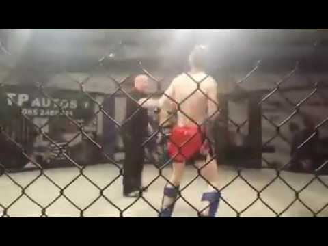 Sam 'Hitman' Connor vs Nathan Kenna. 1st Round TKO