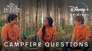 Percy Jackson and the Olympians - Campfire Questions | Percy Jackson and the Olympians | Disney+ Thumbnail