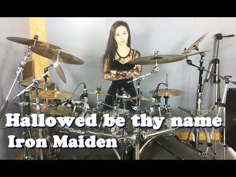 Iron Maiden - Hallowed be thy name drum cover by Ami Kim (#26) Video