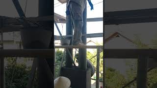 Trát 4 cột tròn (tầng 3)