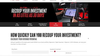 Autel ADAS Website: Buyer’s Guide, ROI Calculator & Setup Guide