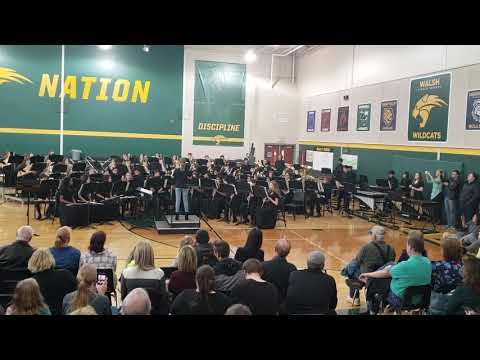 Walsh MS Honor Band 2019 Winter Concert - Let it Snow, Let it Snow, Let it Snow! by Cahn/Styne