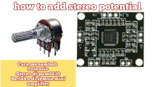 Download lagu How to Install a Potentiometer on a Mini Amplifier mp3