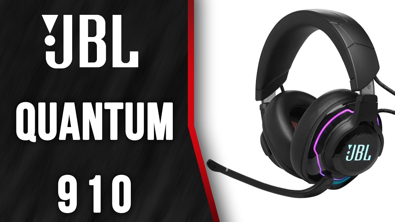 Miniatura da avaliação em vídeo de Headset Gamer JBL Quantum 400 Preto