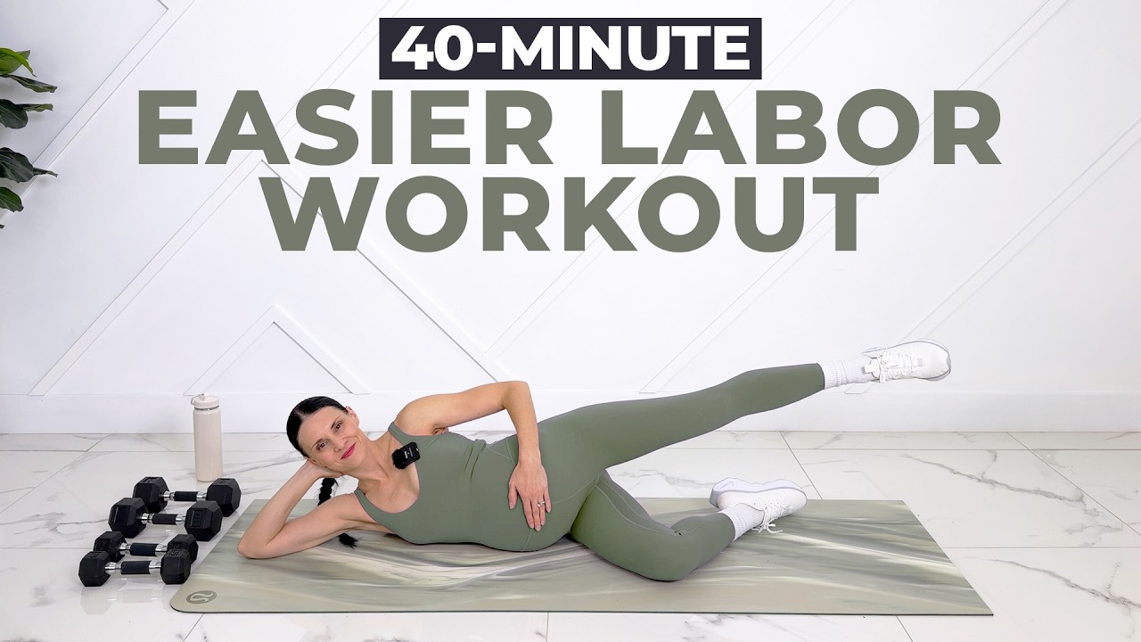 Complete Pregnancy Workout For An Easier Labor | Strength + Pilates | All Trimesters