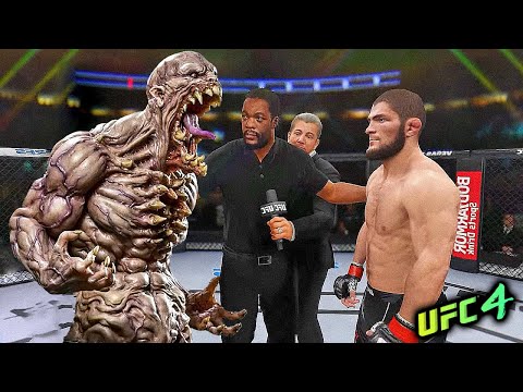 Khabib Nurmagomedov vs. Hard Monster (EA sports UFC 4)
