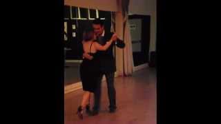 Isabel and Andres Bravo at Milonga Nocturna 3