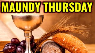 Maundy Thursday 2022 Status / Holy Thursday Jesus 