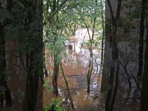 chuva forte rm bocaiuva do sul Paraná  ficou assim
