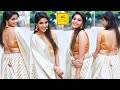 Vaishali Thaniga Hot Navel SunTV Serial Actress