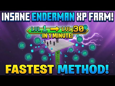 The ULTIMATE Enderman Farm Tutorial! (Infinite XP & Pearls)