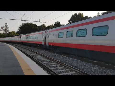 Treno Alta Velocità Freccia Argento ETR485 44 Freccia Bianca 8872 Reggio di C.C.-Roma Termini