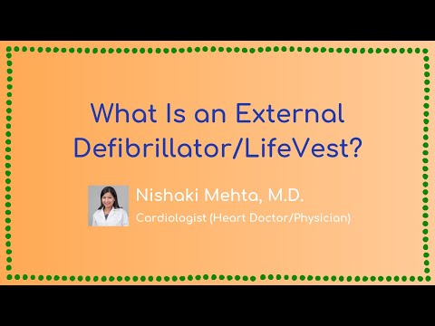 What Is an External Defibrillator/LifeVest?