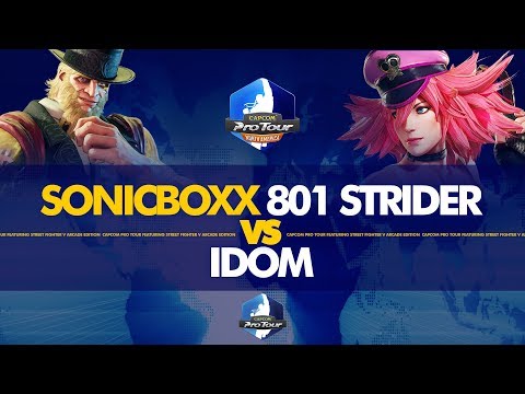 SONICBOXX 801 Strider vs iDom - NA Regional Finals 2019 Top 8 - CPT 2019
