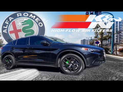 Alfa Romeo Stelvio K&N Filter | Unboxing & Install