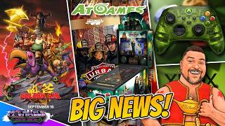 AtGames Firefighter Urban, Golden Axe Cartoon & XBOX 25th Anniversary Controller Pre Order!
