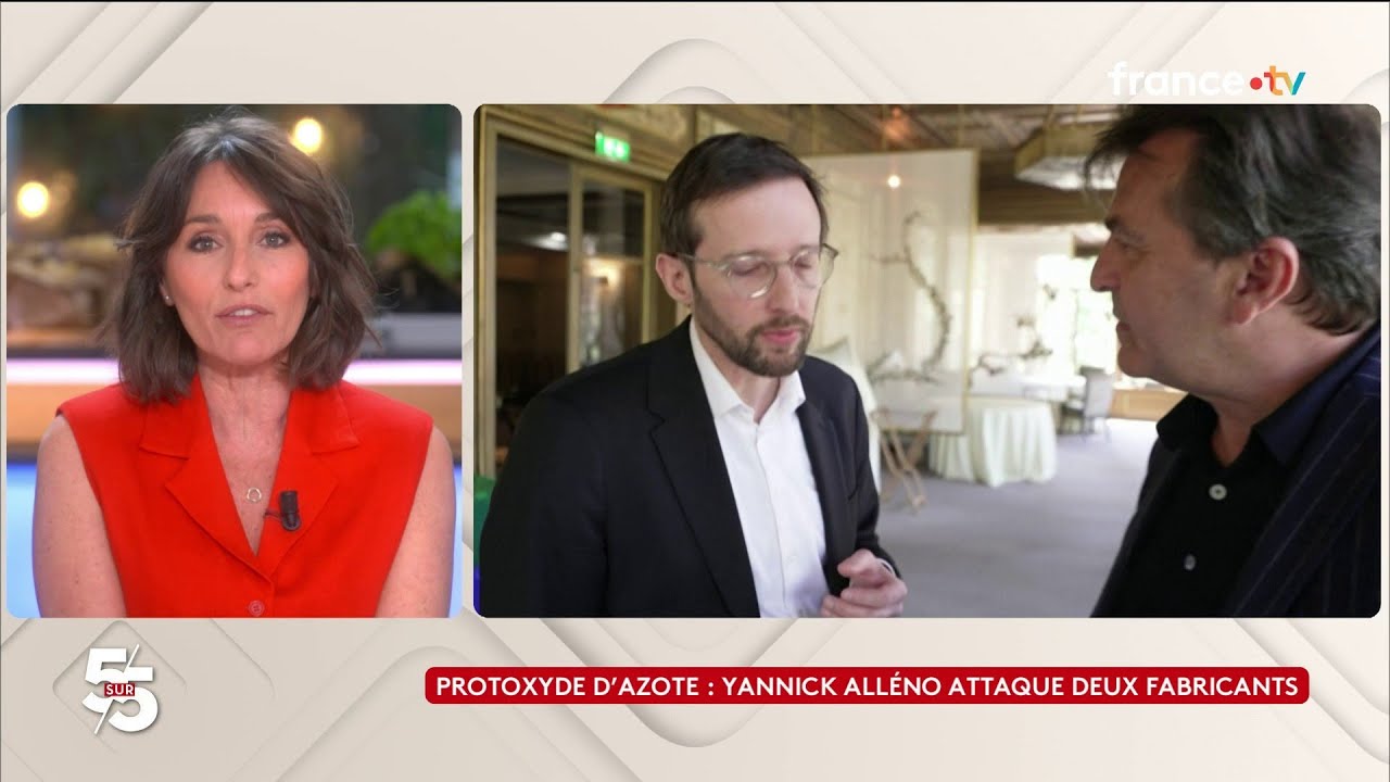 Protoxyde d’azote : Yannick Alléno attaque deux fabricants - Le 5/5 d’Amandine Bégot