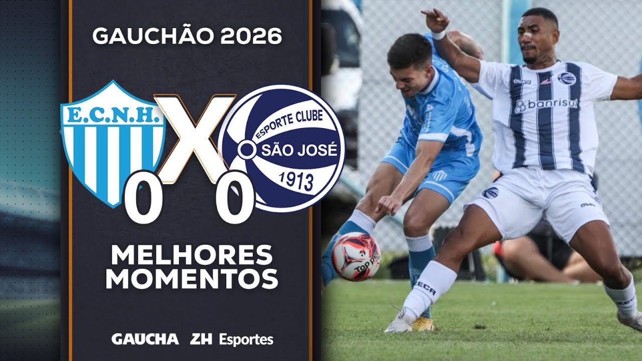 Novo Hamburgo vs EC São José Highlights