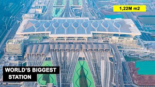 Chongqing East Railway Station Has the Size of a City