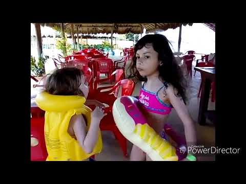 vídeo para crianças Parque aquático na lagoa do banana Ceará
