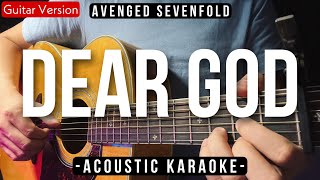 Download lagu Dear God [Karaoke Acoustic] - Avenged Sevenfold [Slow Version | HQ Audio] mp3