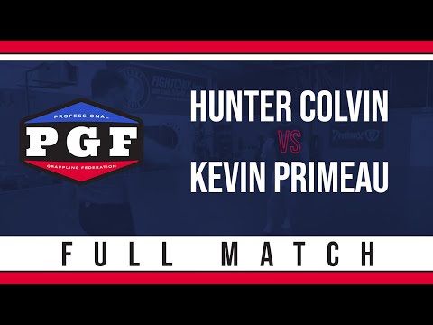 BJJ Black Belt vs BJJ Purple Belt (Hunter Colvin vs Kevin Primeau - PGF FULL MATCH)