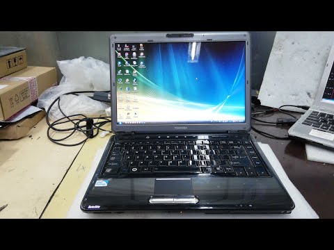 Toshiba satellite L640 disassembly and fan cleaning