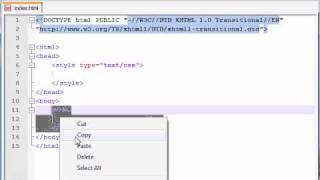XHTML and CSS Tutorial - 18 - font-weight & font-style