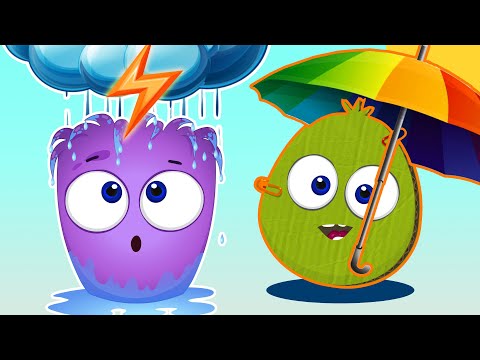 Op and Bob Learning | NEW Episode Dry vs Wet | Kids Cartoons About Difference