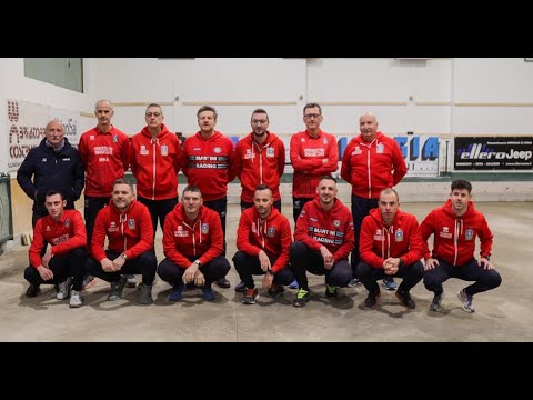 Bocce : Calendario serie A Maschile Stagione 2025/2026