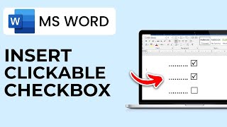 How to Insert a Clickable Checkbox in Microsoft Word (2024) - Quick Guide