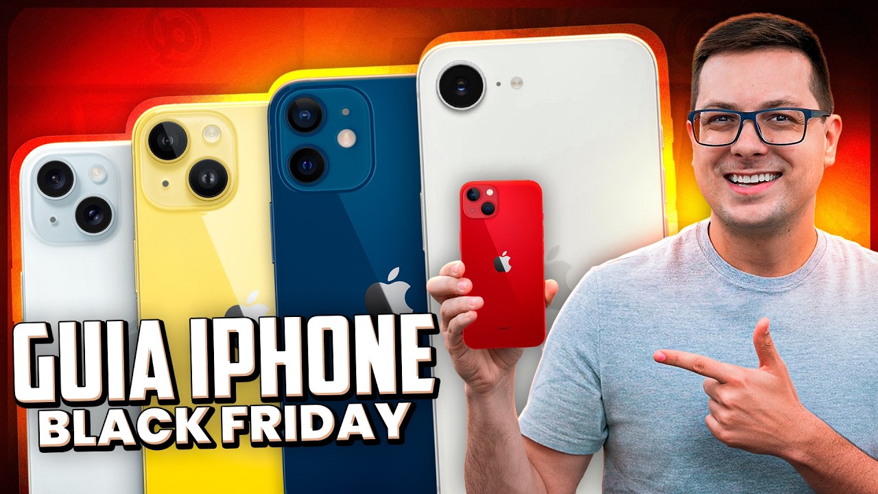 iPhones que REALMENTE valem a pena na BLACK FRIDAY! 📱🔥
