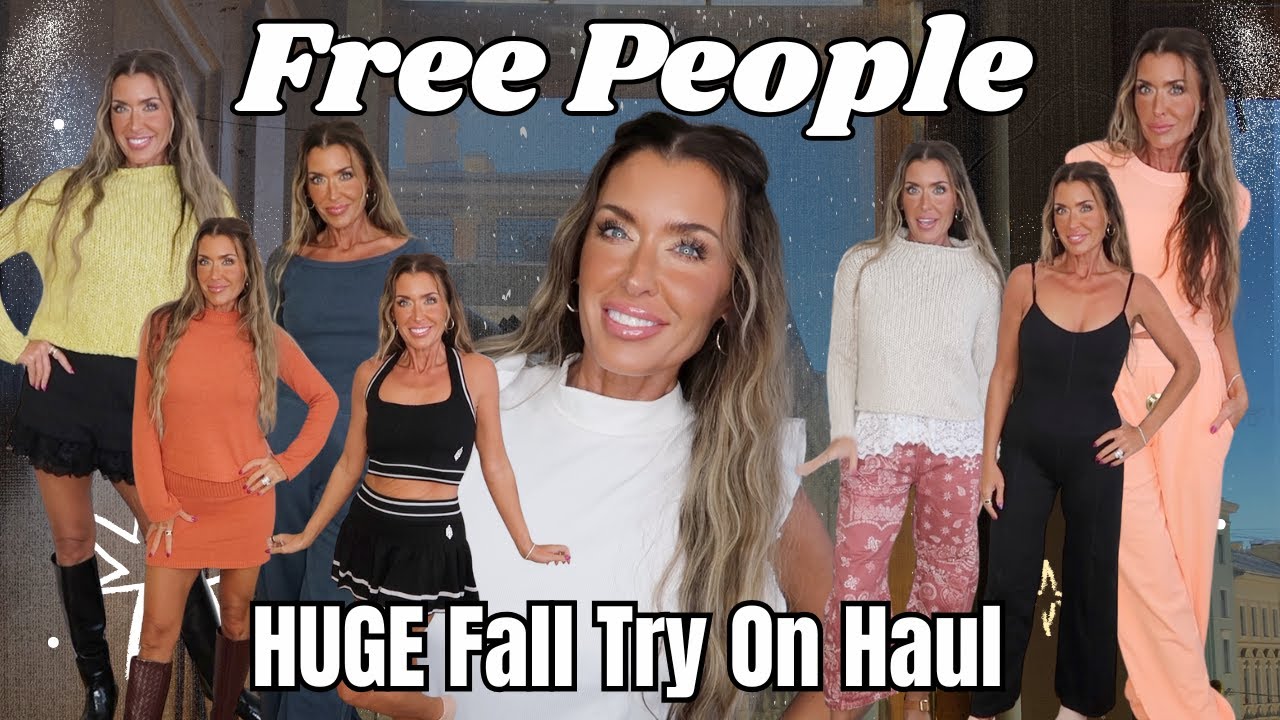 Free People Try On haul | Fall Fashion Trends from Free People Movement | Hotmess Momma Vlogs