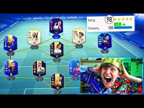 198 RATED!! - HIGHEST RATED FUT DRAFT EVER CHALLENGE!! (FIFA 19)