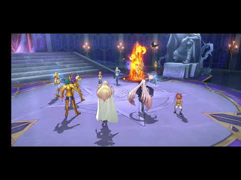 Sala entrenamiento armadura renacida de Virgo