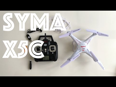 Syma X5C Quadcopter | Unboxing in 4K